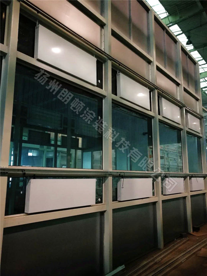 大型工件水旋噴漆房